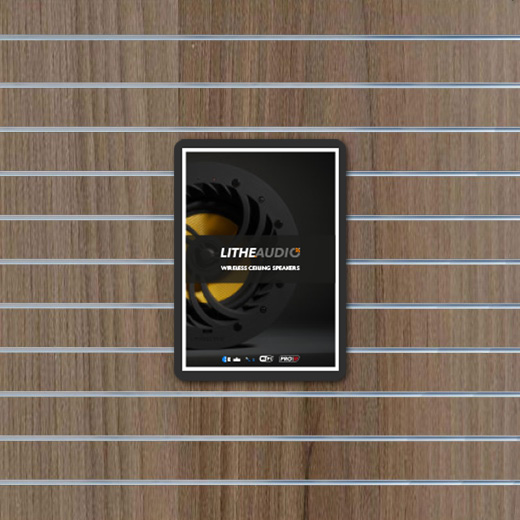Slat Wall Display Kit - A5 Leaflet Holder